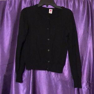 Black Sweater Cardigan Girls